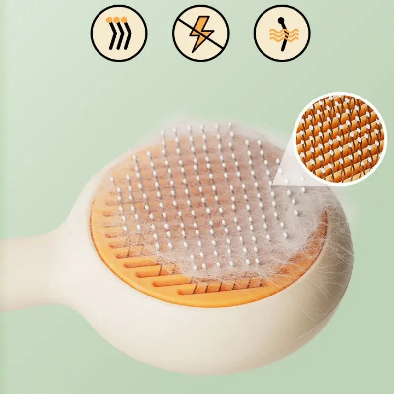 Self-Cleaning Cat Brush